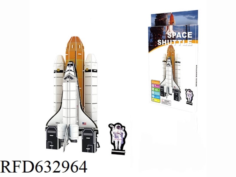 3D PUZZLE DISCOVERY SPACE SHUTTLE 48 PCS
