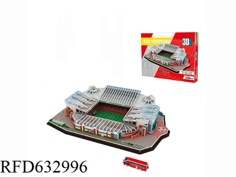 3D PUZZLE MANCHESTER UNITED OLD TRAFFORD 138 PCS