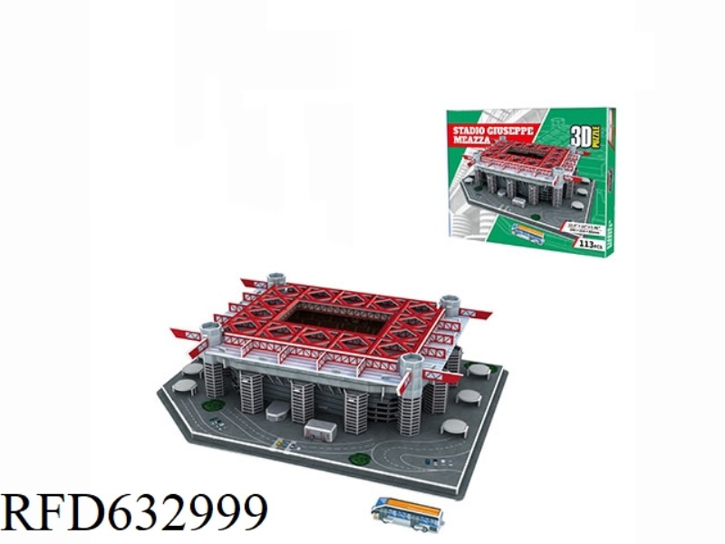 3D PUZZLE AC MILAN SAN SIRO STADIUM 113 PIECES