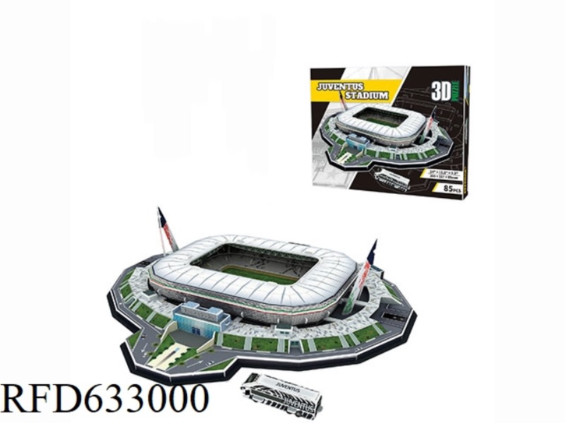 3D PUZZLE OF JUVENTUS STADIUM 85 PCS