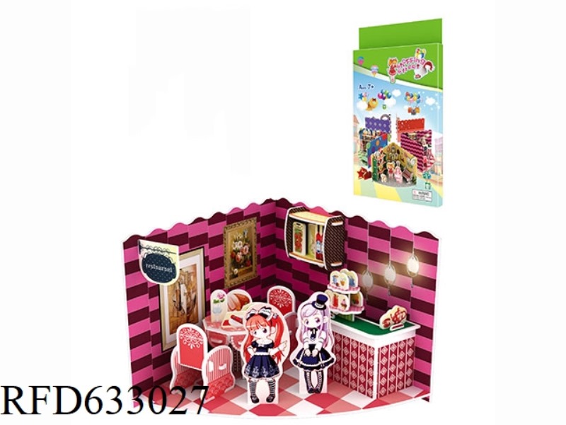 SHOPPING STREET - DESSERT SHOP 39 PCS
