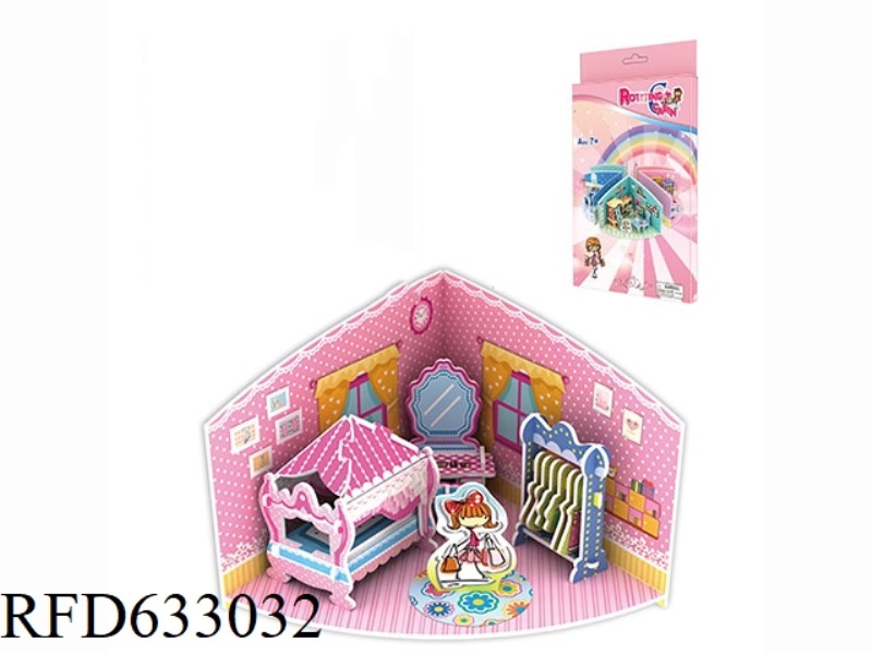 ROTATING CABIN - BEDROOM 25 PCS