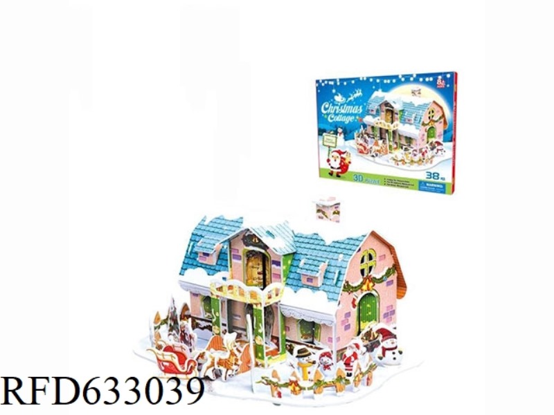 NEW FANTASY CHRISTMAS HOUSE 38 PCS