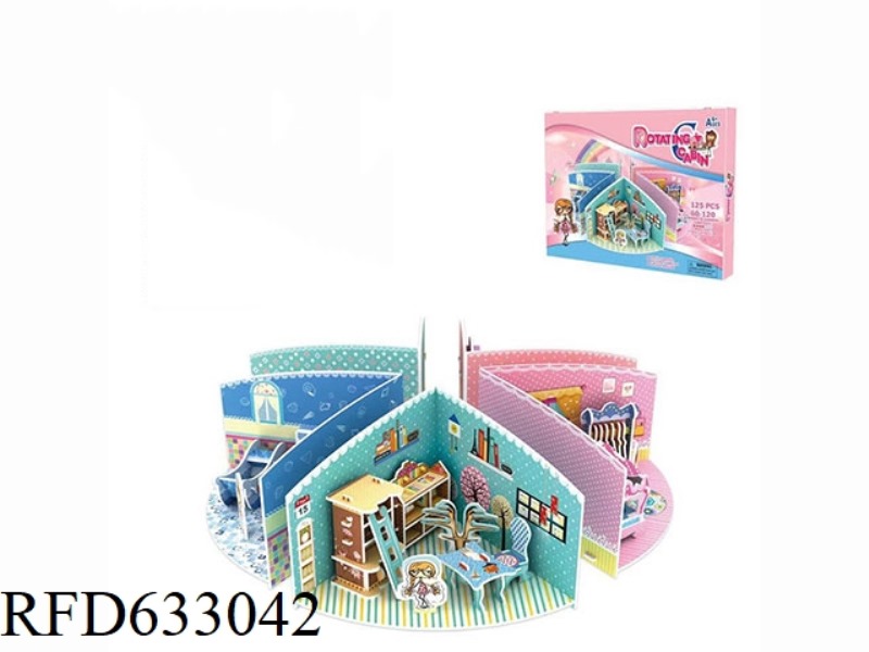 ROTATING CABIN 125 PCS