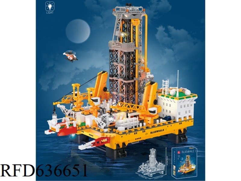 3271PCS BLUE WHALE NO.1 ANVIL PLATFORM