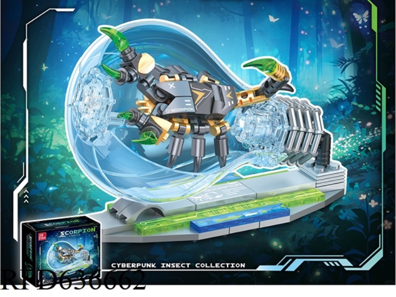 97PCS CYBERPUNK INSECT: SCORPION [INCLUDING LIGHTING PARTS]