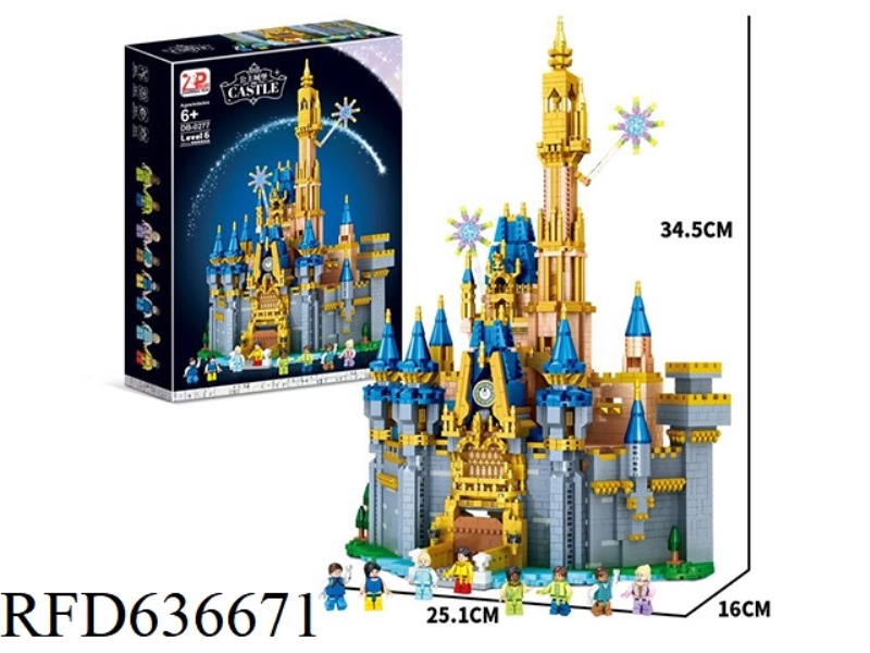 3808PCS PRINCESS CASTLE