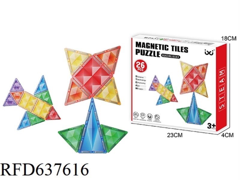 DIAMOND MAGNETIC SHEET (26PCS)