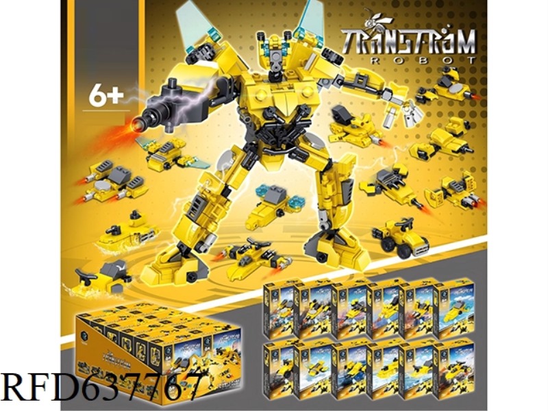 SHAPE-SHIFTING ROBOT (12 IN 1)