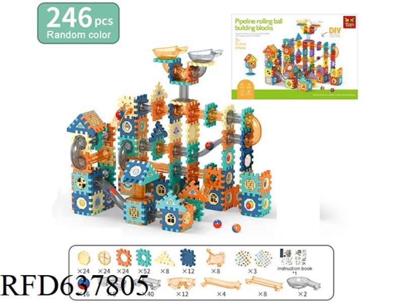 PIPELINE BUILDING BLOCKS 246PCS