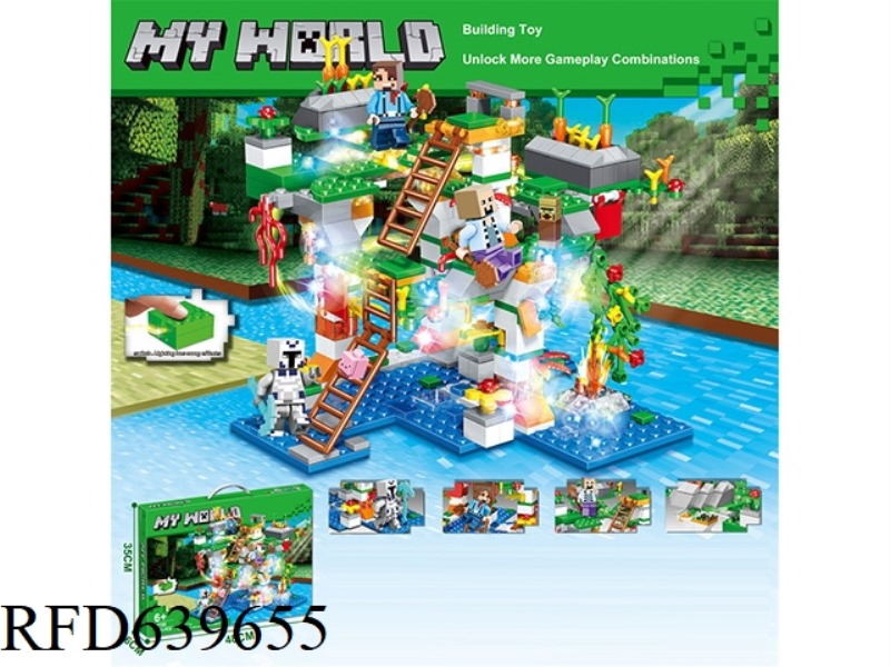 562+PCS NEW BUILDING BLOCKS ON WATER