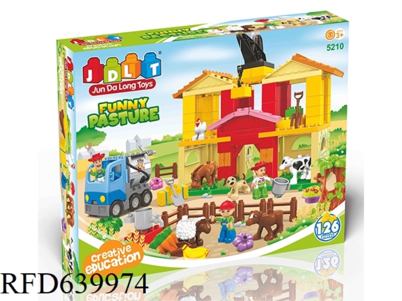 RANCH BUILDING BLOCKS 126PCS