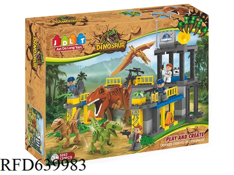 JURASSIC DINOSAURS 135PCS