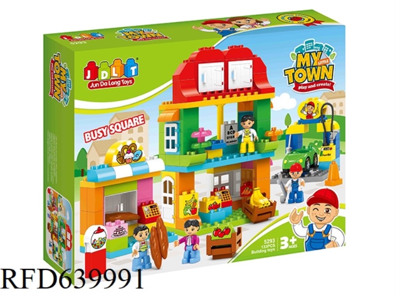 TOWN SQUARE 133PCS