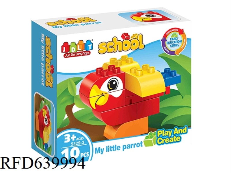 MY LITTLE PARROT 10PCS