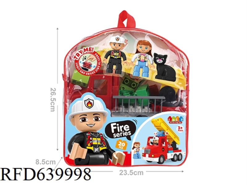 FIRE SERIES BACKPACK BAG 20PCS
