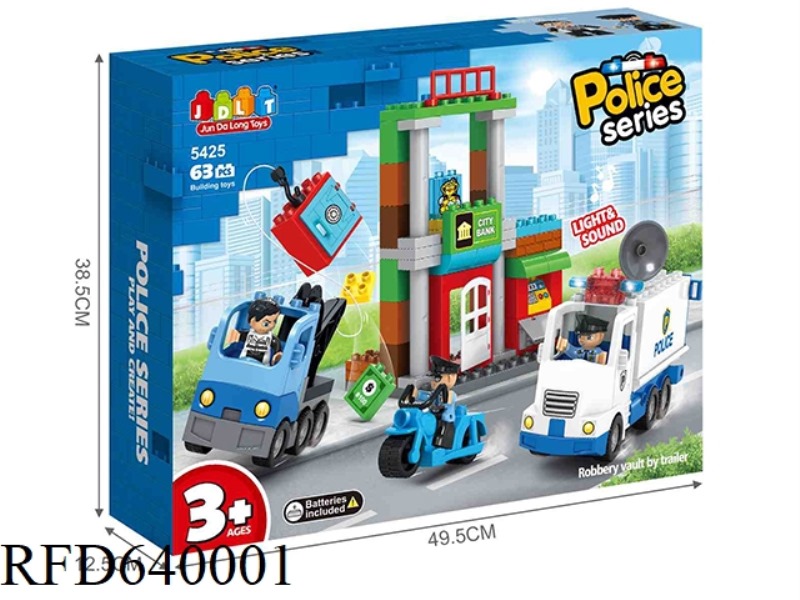 ROBBED THE VAULT OF 63PCS