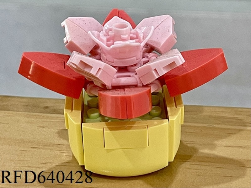52PCS CRYSTAL LOTUS