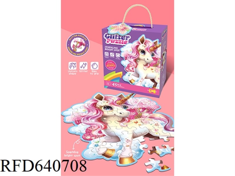 UNICORN PUZZLE 45 PIECES