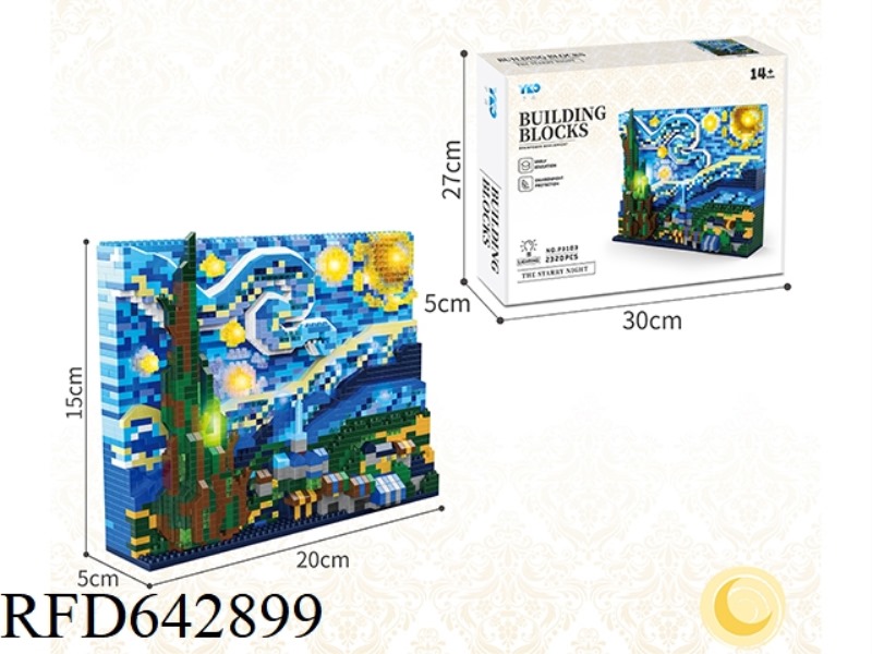 VAN GOGH STARRY SKY PAINTING 2320PCS