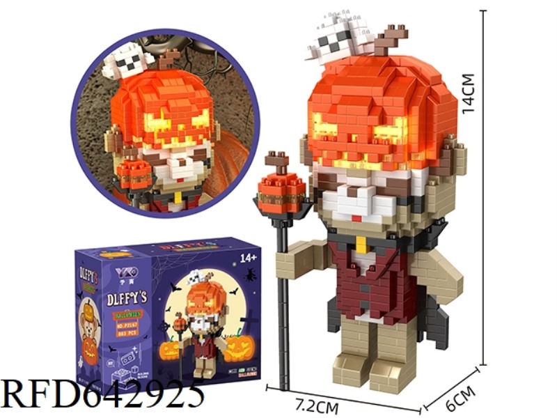 DUFFY BEAR PUMPKIN LANTERN (803PCS)