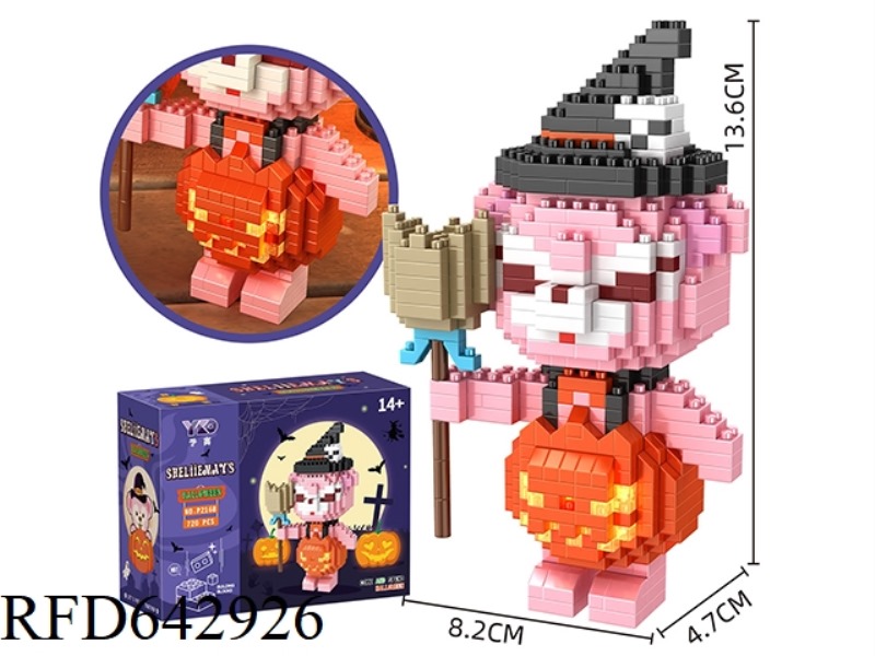 SHIRLEY ROSE JACK-O-LANTERN (720PCS)