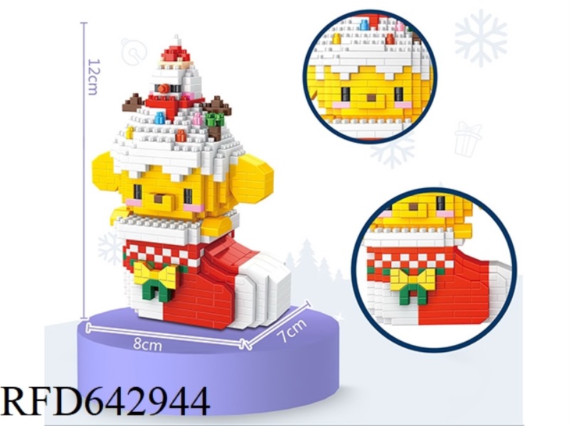 PUDDING DOG CHRISTMAS SOCKS (798PCS)