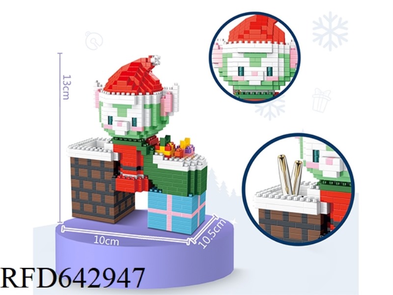 GERATONI SANTA CLAUS CHIMNEY PEN HOLDER (1102PCS)