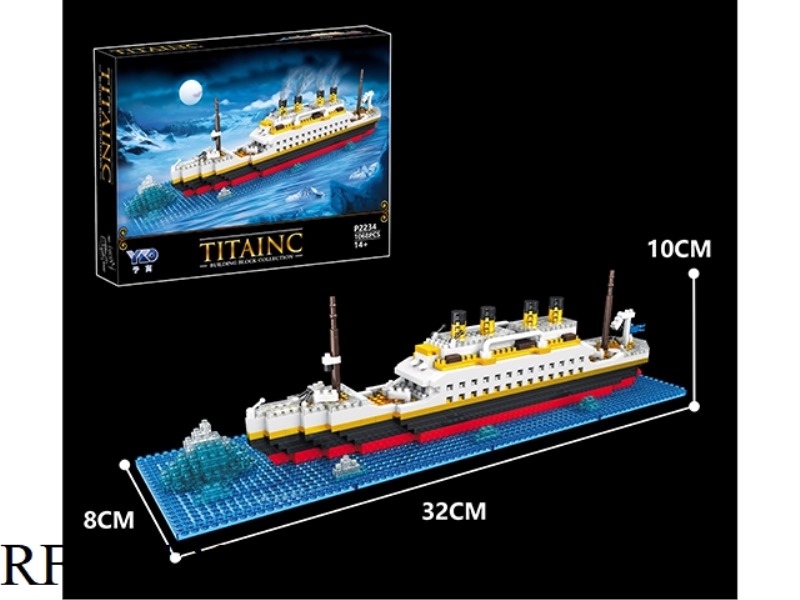 TITANIC 1068PCS