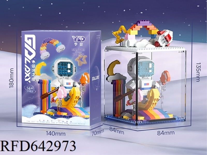 ASTRONAUT ROWING (WITH TRANSPARENT BOX) 791PCS