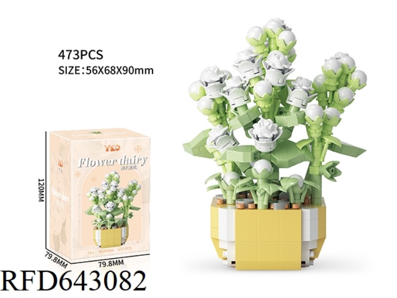 POTTED PLANTS-STARRY SKY (473PCS)
