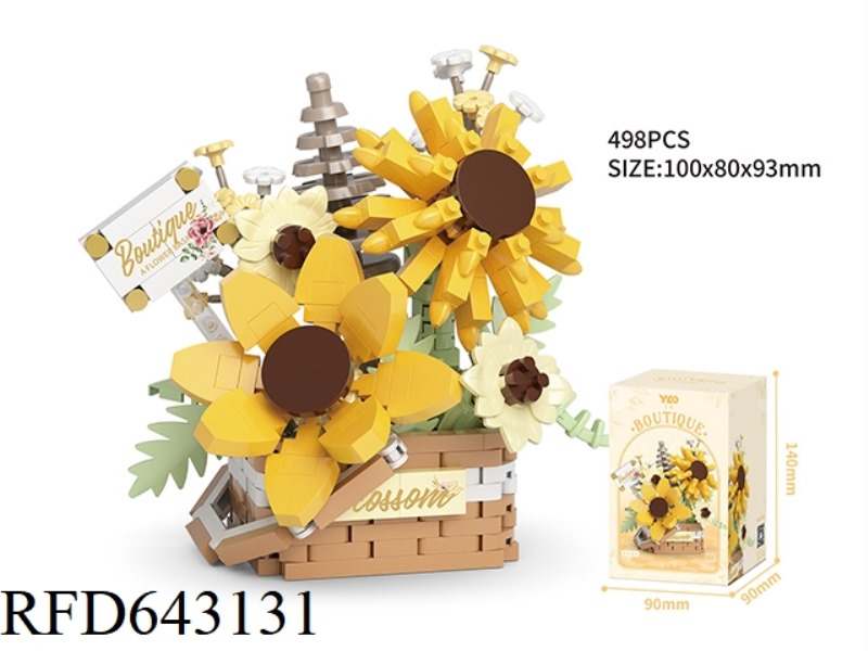 FLOWER BASKET-WALKING IN AUTUMN (498PCS)