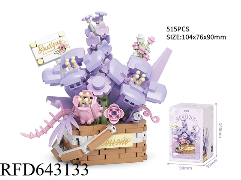 FLOWER BASKET-BREEZE MEMORY (515PCS)