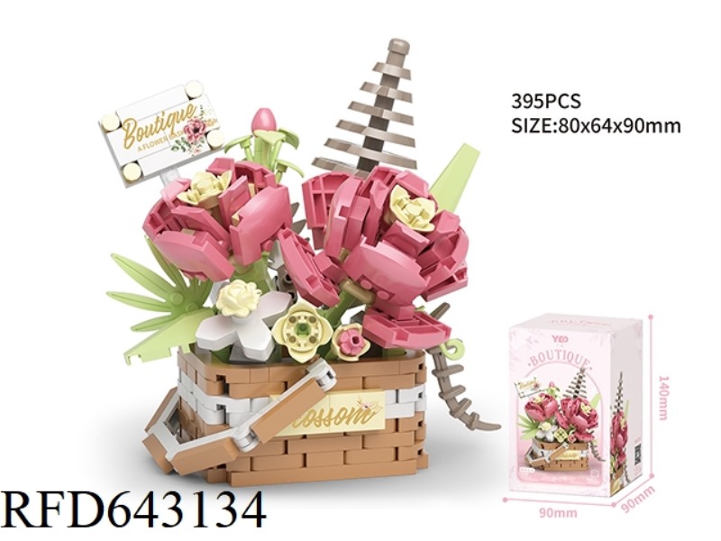 FLOWER BASKET-ENCOUNTER ROMANCE (395PCS)