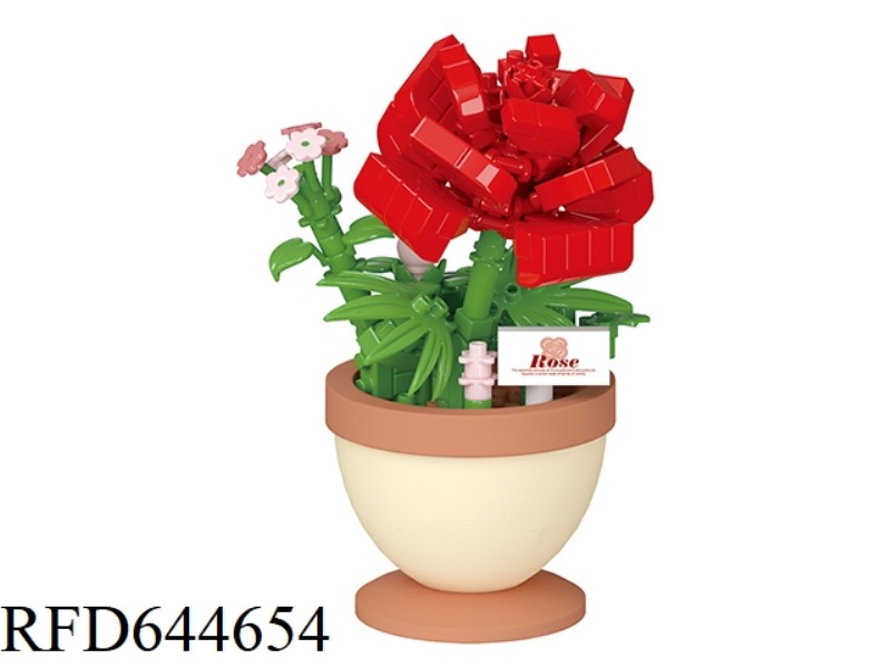 FLORAL POTTED PLANTS-ROSES 190PCS