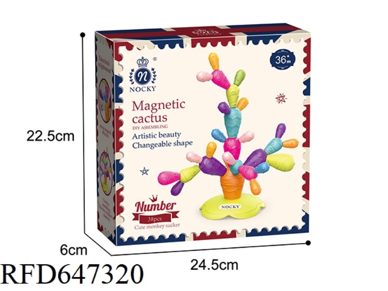 MAGNETIC CACTUS 38PCS