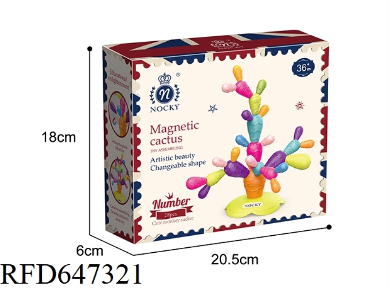 MAGNETIC CACTUS 28PCS