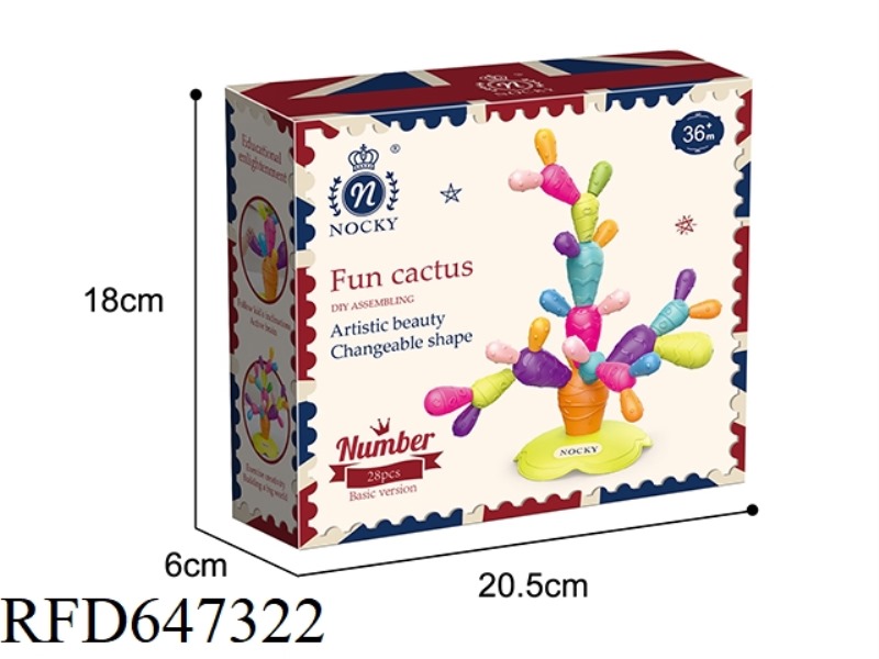 BASIC VERSION OF FUN CACTUS 28PCS
