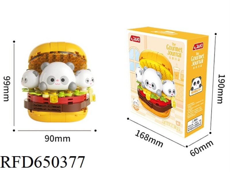 PANDA CHUBBY BURGER 100PCS