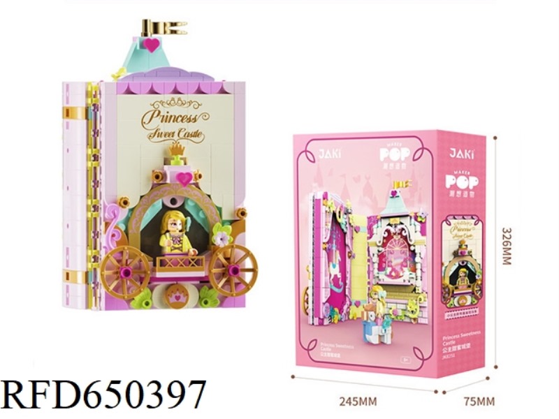 PRINCESS SWEET CASTLE 487PCS