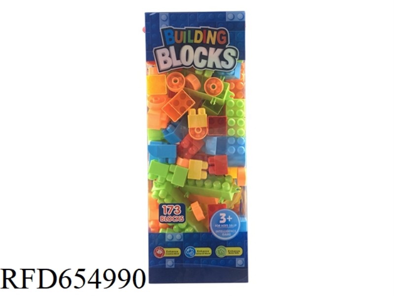 BUILDING BLOCKS 173 PIECES
