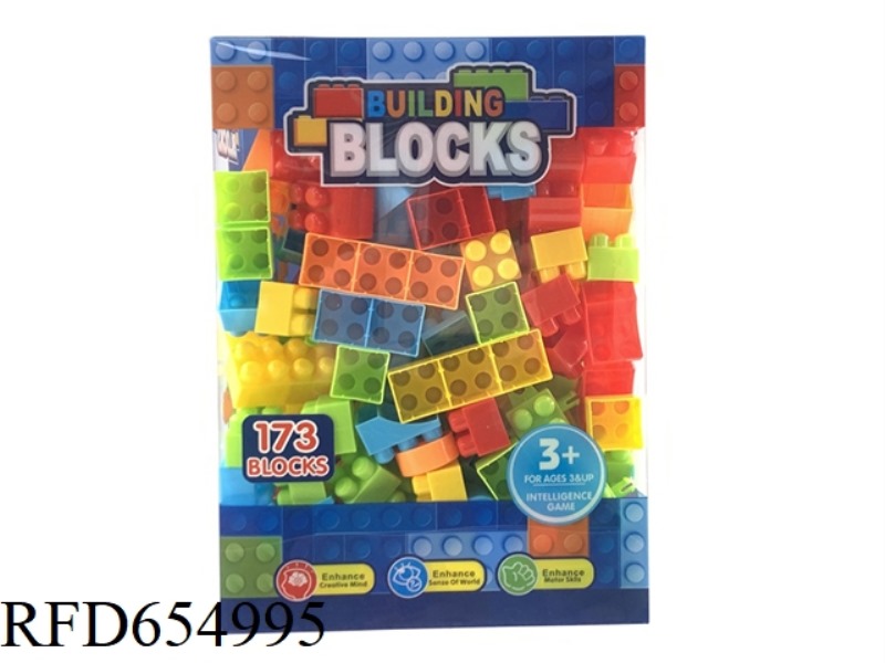 BUILDING BLOCKS 173 PIECES
