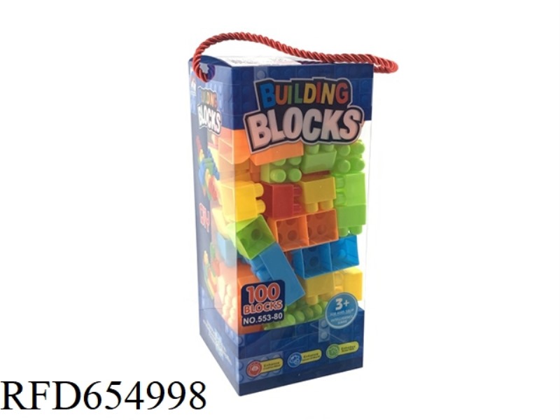 BUILDING BLOCKS (100 PIECES)