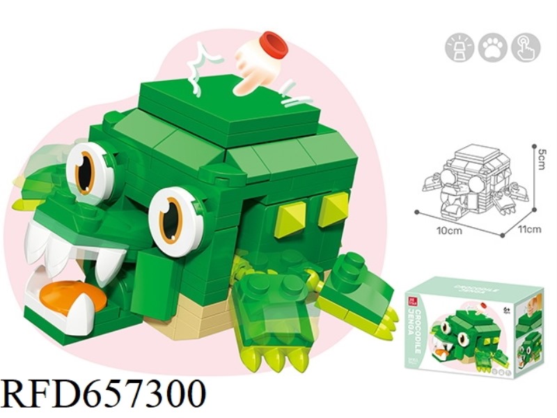 151 PIECES OF CROCODILE JENGA