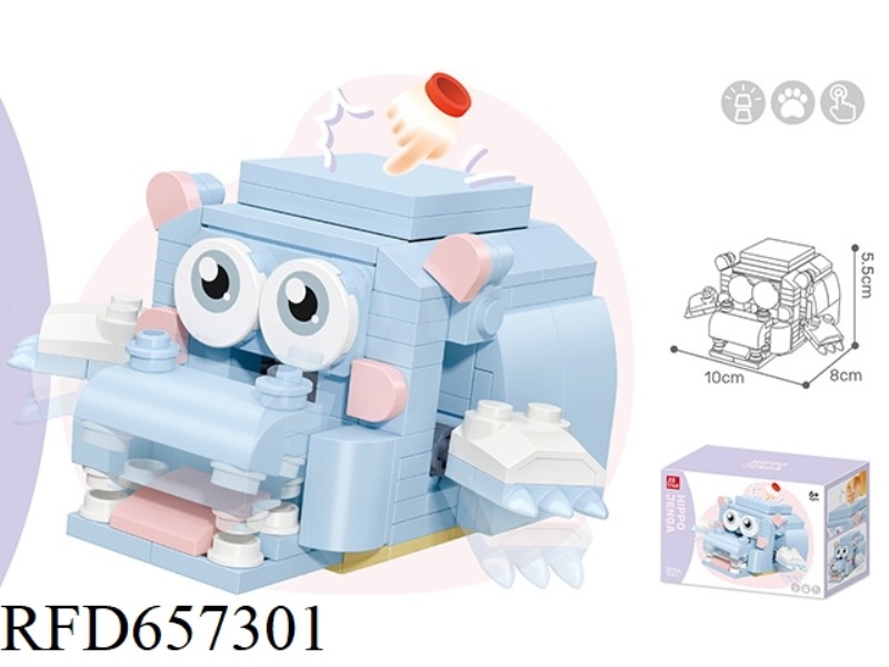 161PCS HIPPO JENGA