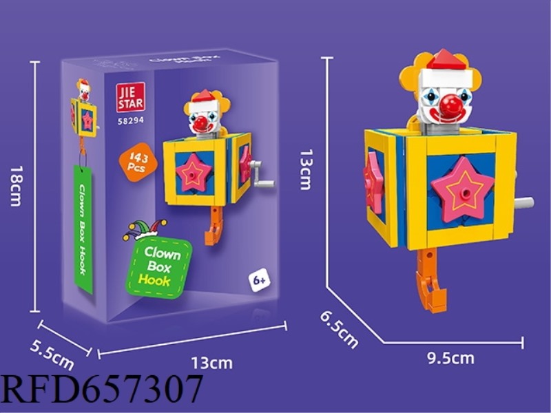 143PCS CLOWN BOX HOOKS