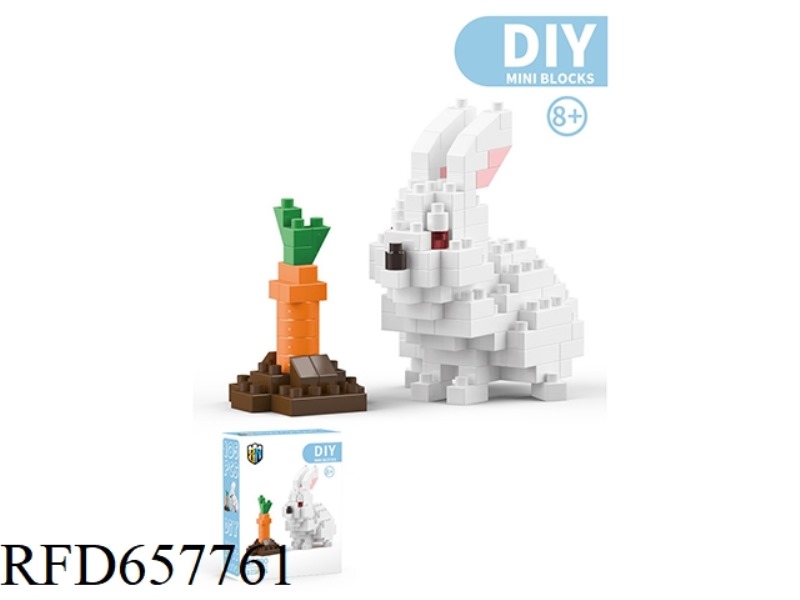 RABBIT BUILDING BLOCK ANIMAL SERIES