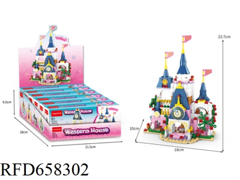 LIUHE NO.1 CASTLE 589PCS(6 PACK)
