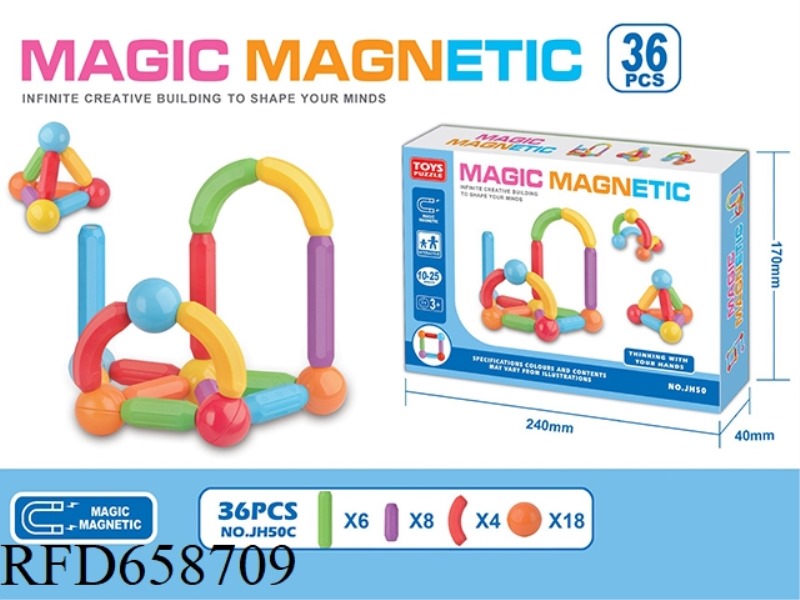 MAGNETIC ROD (36PCS)
