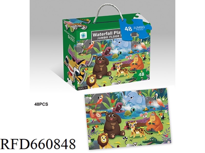 48 PIECES OF ANIMAL PUZZLE